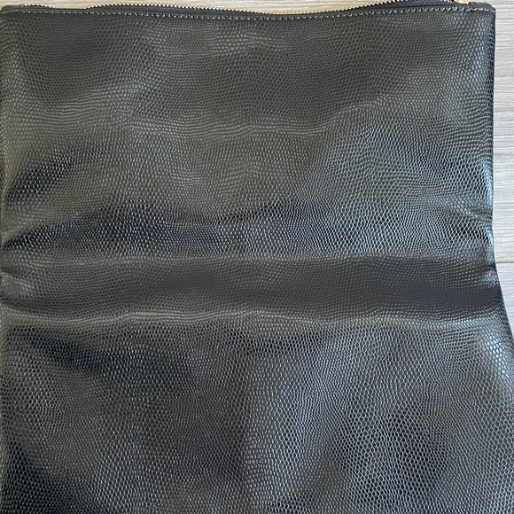 Clare V. Foldover Leather Clutch - Picture 8 of 9